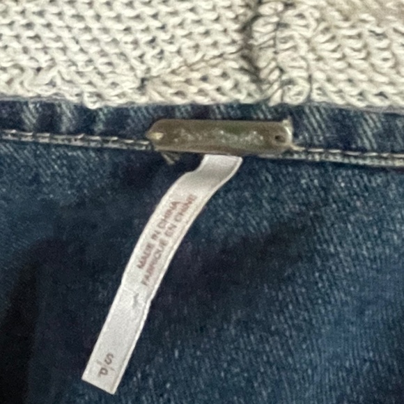 Free People hooded denim jacket S - Picture 11 of 11